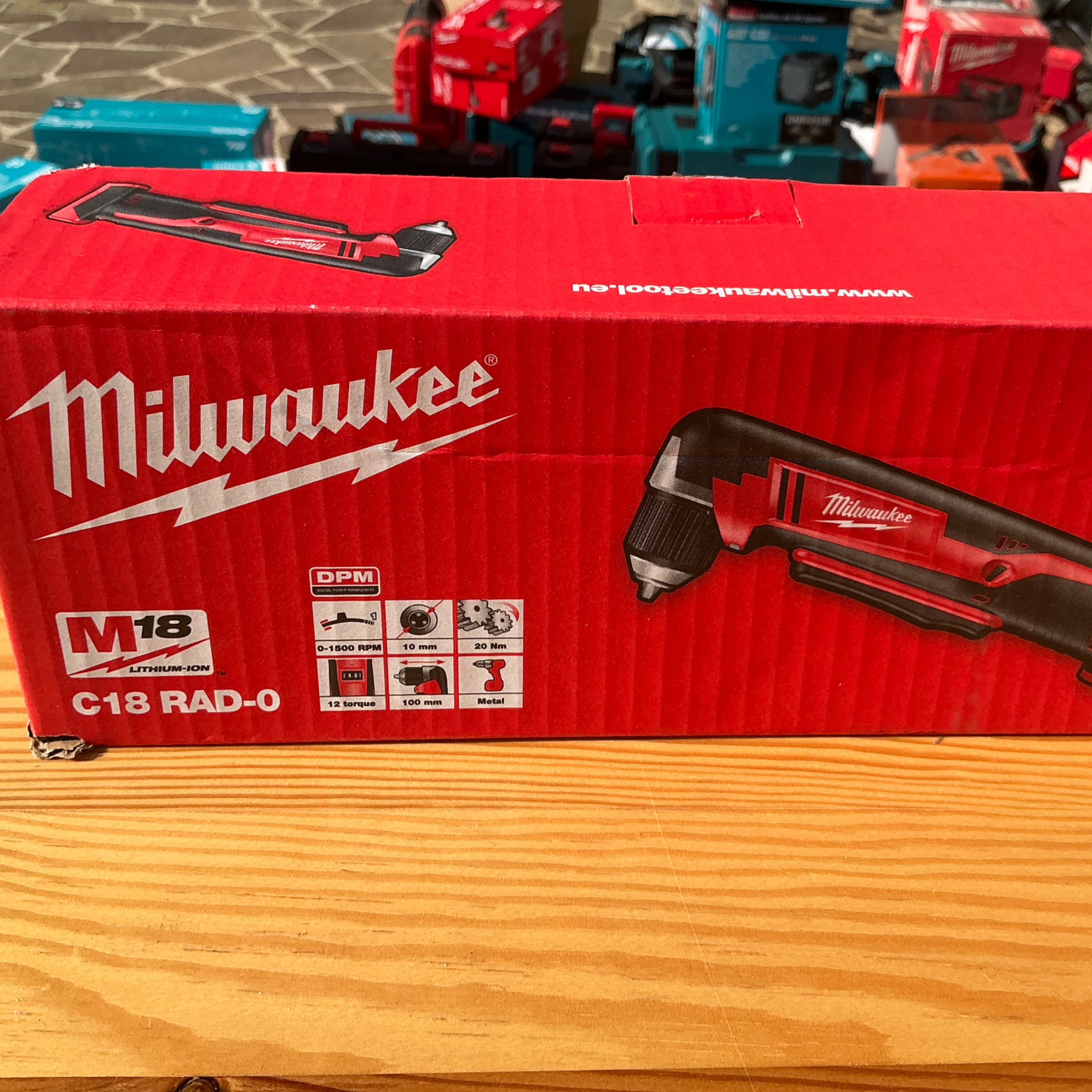 Winkelbohrmaschine C18 RAD