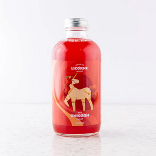 *COMING SOON* MONSIEUR COCKTAIL GLITTERY RED UNICORN SYRUP | N-US-250-12