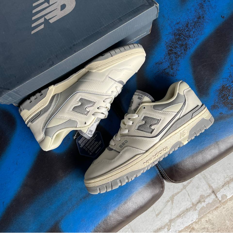 Aimé Leon Dore x New Balance 550 Silver Limited