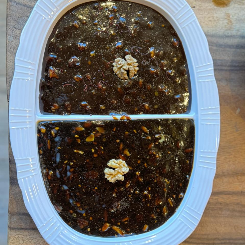 - صحن منوع بيضاوي  - وزن 1.5 كيلو جرام