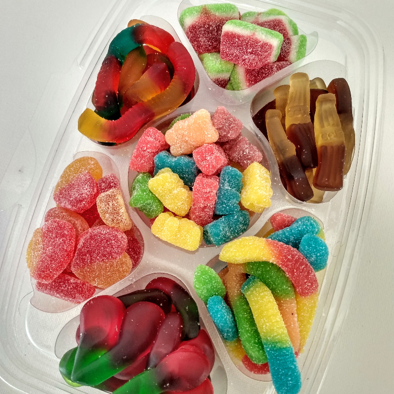 Candy Platter of Gummies
