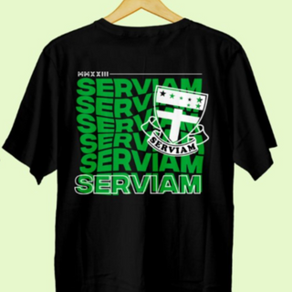 Kaos Serviam Hitam - Thumbnail 2