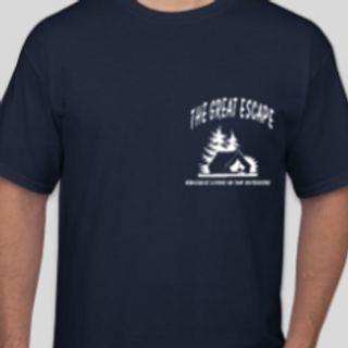 Navy Crew Neck 100% cotton t-shirt