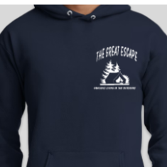 Navy Blue Hoodie 
