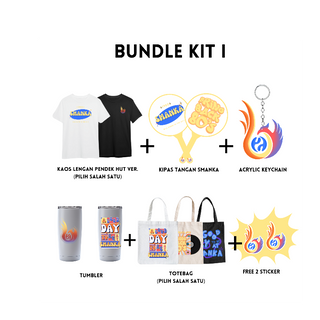 BUNDLE KIT 1 SPESIAL FESTIVAL BUDAYA (KAOS LENGAN PENDEK)