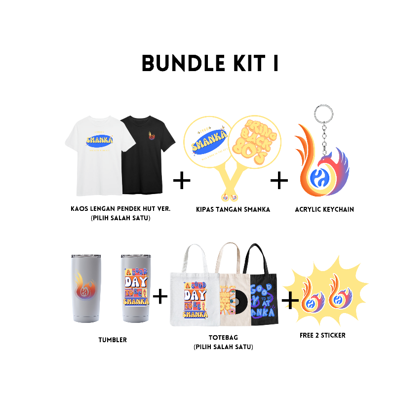 BUNDLE KIT 1 SPESIAL FESTIVAL BUDAYA (KAOS LENGAN PENDEK) Main Image