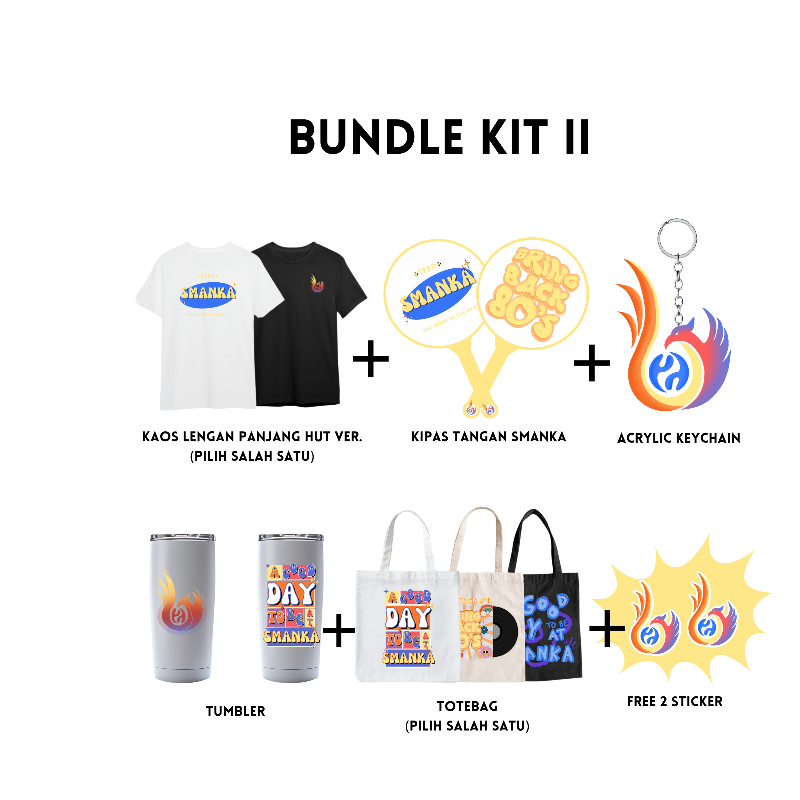 BUNDLE KIT 2 SPESIAL FESTIVAL BUDAYA ( KAOS LENGAN PANJANG) Main Image