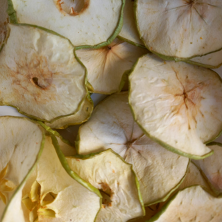 Maçã Verde desidratada / dehydrated green apple