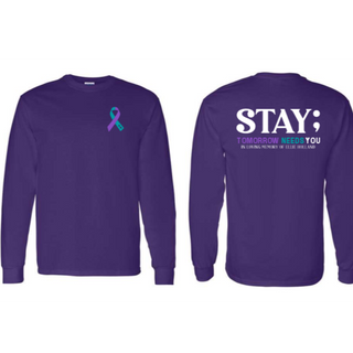 Purple Long Sleeve - Stay;
