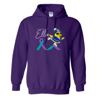 Purple Hoodie - Duck