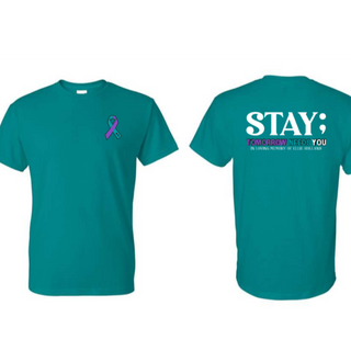 Teal T-Shirt - Stay;