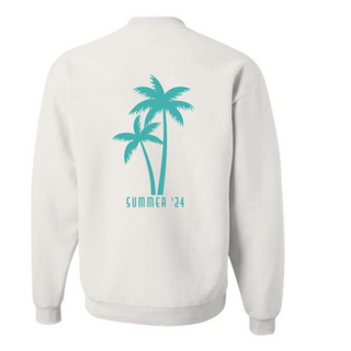 Catalina White Crewneck - Thumbnail 2