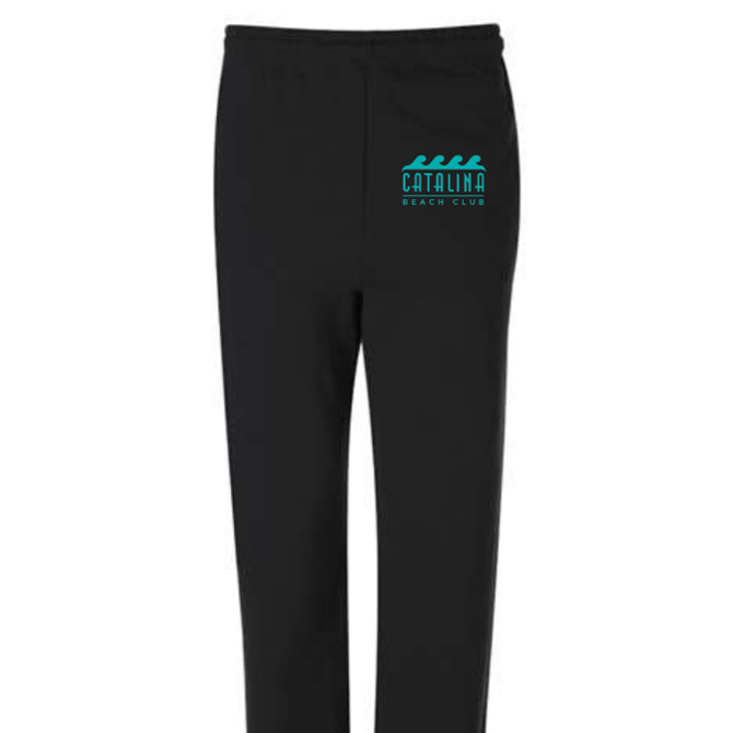 Catalina Jet Black Sweatpants Main Image