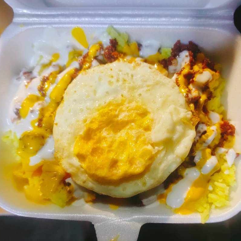 Shawarma Rice w/ Egg