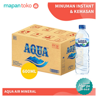 AQUA AIR MINERAL BTL 600ML KARTON (24 Pcs)