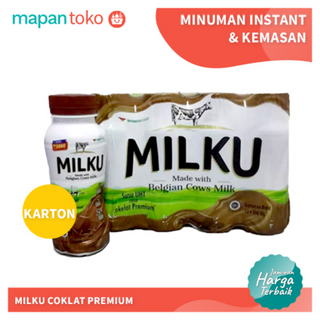 MILKU COKLAT PREMIUM 200 ML KARTON (24 Pcs)