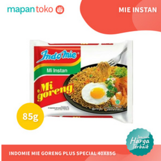 INDOMIE MIE GORENG PLUS SPECIAL 40X85G KARTON (40 PCS)