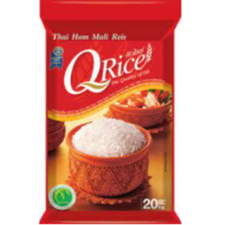 Q RICE Thai Hom Mali Jasmine Red 20kg