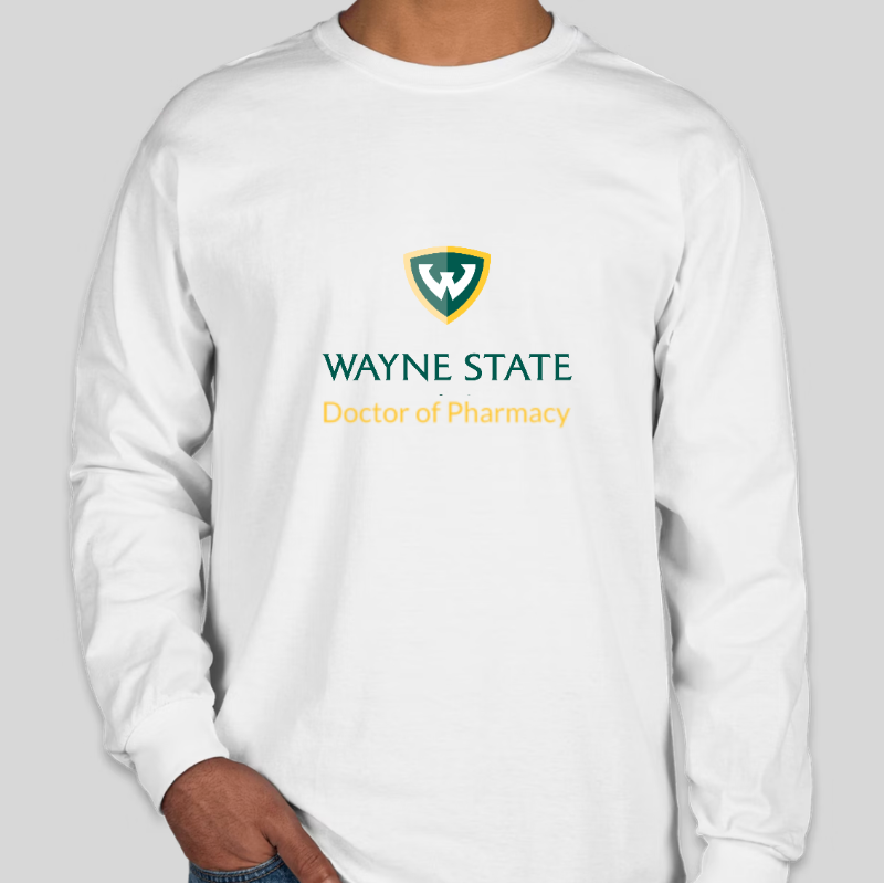 White Round Neck Long Sleeve