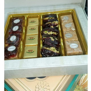 Dhamaka Sweets (16 pc) - Designer Peacock Box