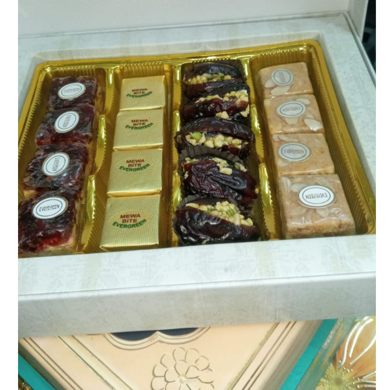 Dhamaka Sweets (16 pc) - Designer Peacock Box