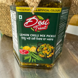 Lemon Chilli Pickle 400gm