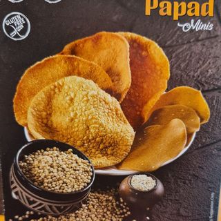 Jowar (Sorghum) Papad Minis -The Perfect crunch to your meal