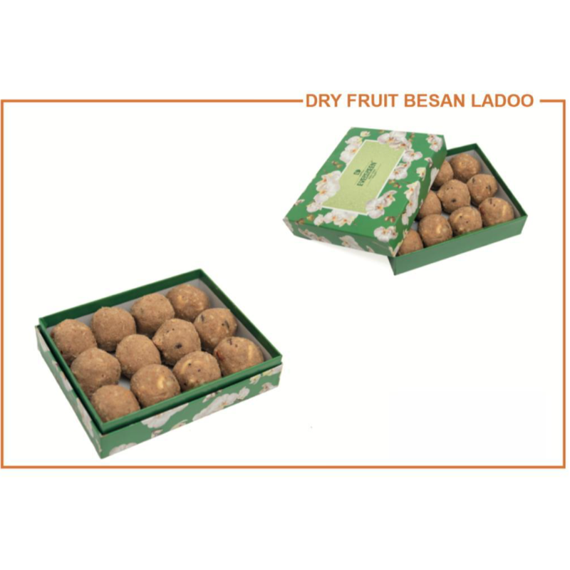 Dry Fruit Besan Laddoo 