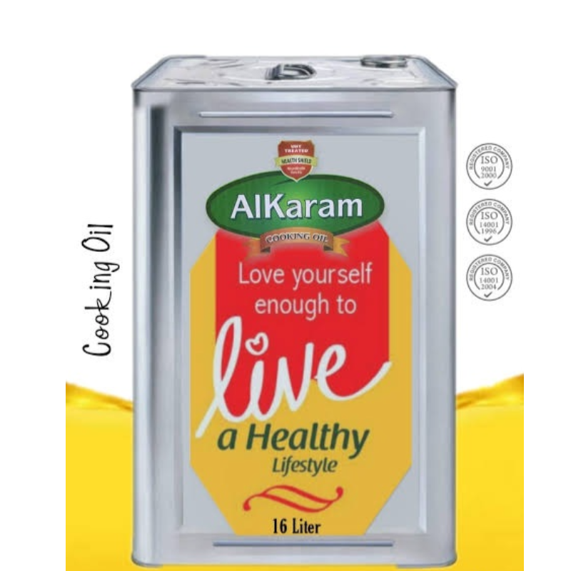 AL-Karam Cooking Oil 16 Ltr Tin