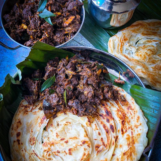 Parotta and Beef Curry