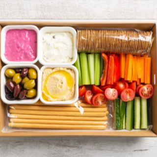 Dips & Crudites Share Box (VGN, GF)