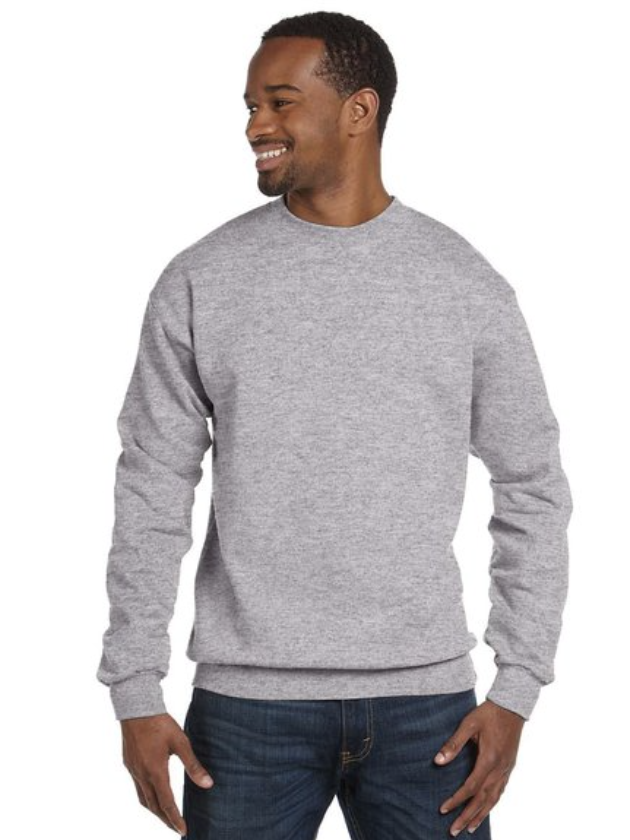 Grey Crew Neck Sweatshirt