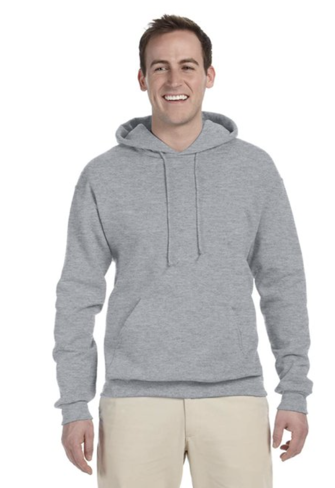 Grey Hooded Sweatshirt