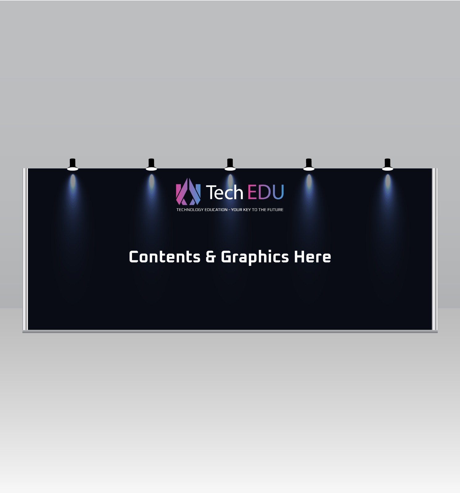 Branding Display Panel (1m x 2.5mH)