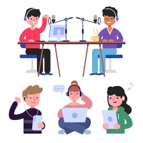 Radio station advertisement