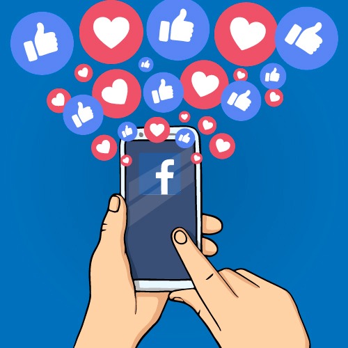 Logo Placement in Social media Like & Share Campaign