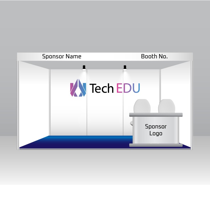 Booth with shell scheme