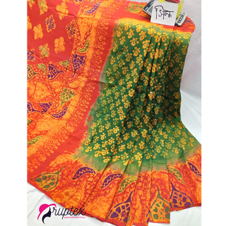 Exclusive Silk Batik Saree SR201