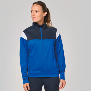 Unisex Trainingsvest royal blue/donkerblauw en wit