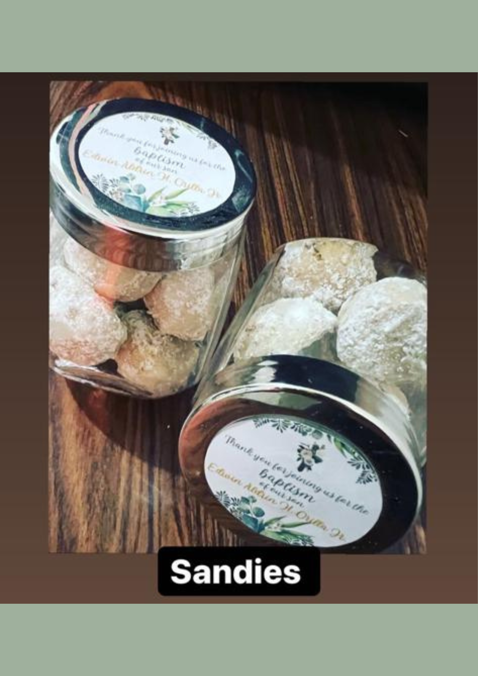 Sandies Cookies