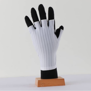 White Aero Gloves