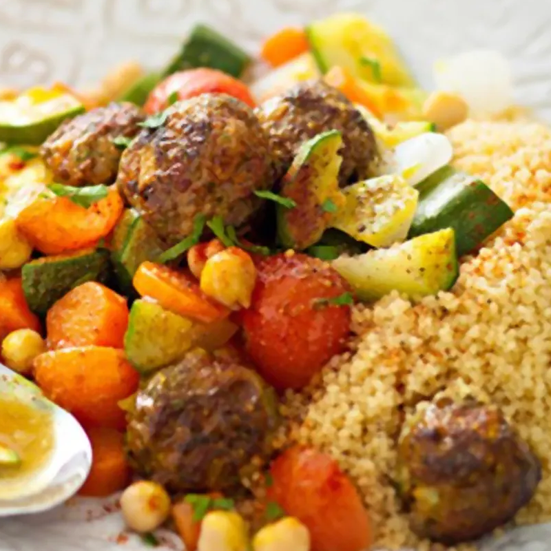 Couscous légumes + Boulettes Main Image