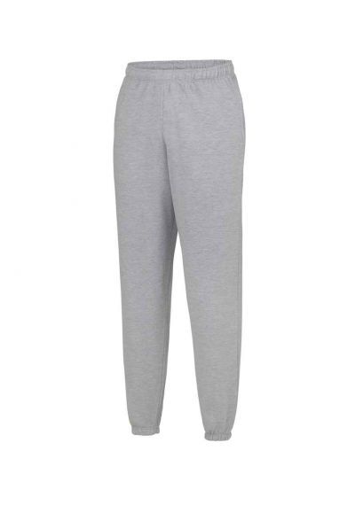 UNISEX GREY CUFFED JOGGERS
