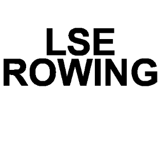 BLACK 'LSE ROWING' PRINTED TEXT ADD-ON