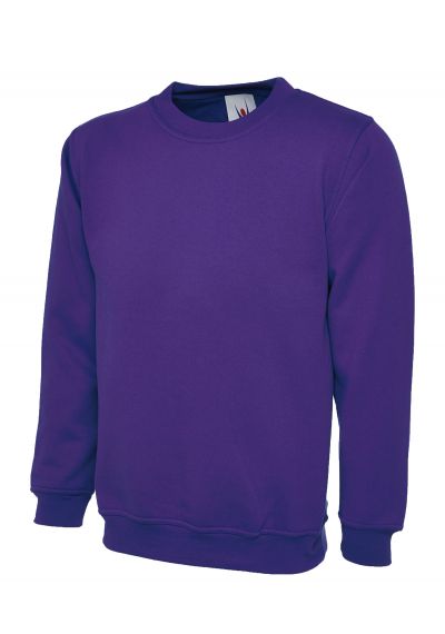 UNISEX PURPLE SWEATSHIRT