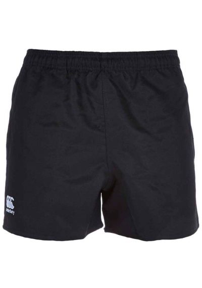 MEN'S BLACK CANTERBURY PROFESSIONAL SHORTS