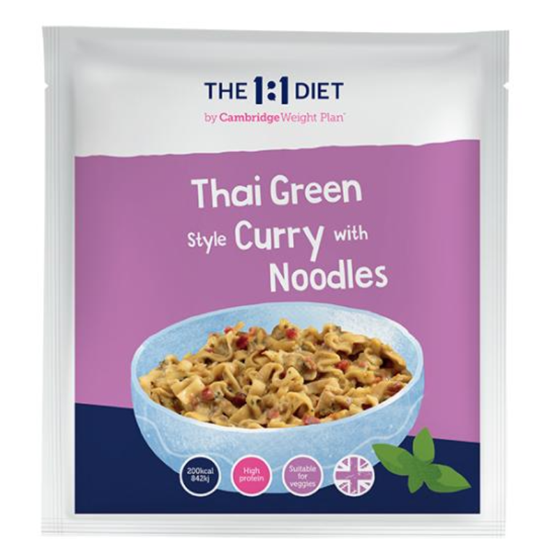Thai Green Curry with Noodles