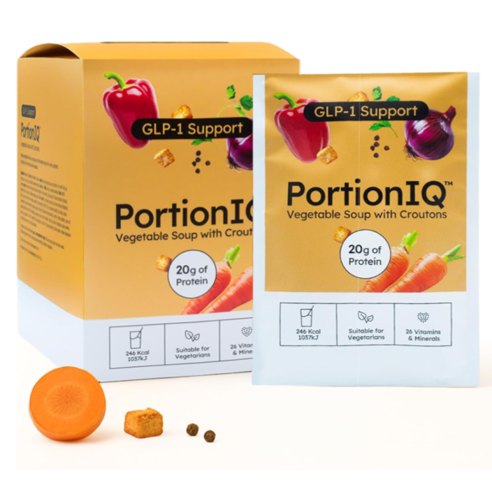 PORTION IQ - Vegetable Soup with Croutons