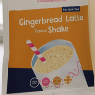 Gingerbread Latte Shake