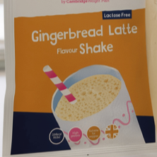Gingerbread Latte Shake